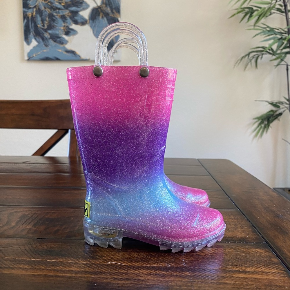 Western Chief light up rain boots